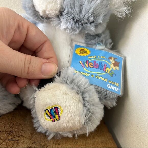 Ganz Vintage Gray & White Koala Webkinz Plush Stuffed Animal Toy 7" Great Used C - Picture 10 of 12